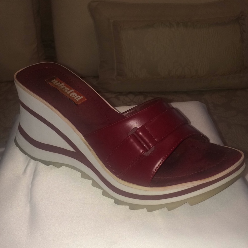Unlisted a Kenneth Cole Production Red Sandals